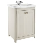 Country Living Wicklow 600 Basin Unit Taupe Grey No Basin