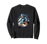 Board Ninja Snowboard Ninja Snow Rider Snowboarding Sweatshirt