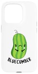 Coque pour iPhone 15 Pro Blue-cumber Funny Concombre Pun