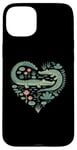 iPhone 15 Plus Cute Alligator Heart Crocodile Gator for Kids Case