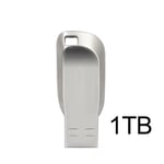 Clé USB 3.0,1 To,2 To,en métal,128 Go,SSD portable - Type 280-silver-1TB