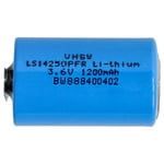 1x Pile LS14250 remplace 1/2 AA LS14250PFR 1200mAh 3,6V Li-SOCl2