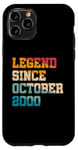 iPhone 11 Pro 24 Years Old Gifts Legend Since October 2000 24th Birthday Case