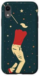 Coque pour iPhone XR Coque de téléphone motif club de golf astronaute spatial