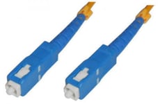 Fiberkabel SC/PC-SC/PC, Gul, 5m