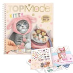 Leksaker Top Model Topmodel Pysselbok Dress me up KITTY Cats Katter med stickers