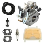 Carburetor Tune Up Kit för Stihl Ms171 Ms181 Ms211 Zama C1q-s269 Carb Motorsåg [DB] color as shown