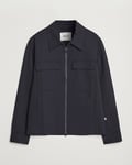 NN07 Alban Overshirt Navy Blue