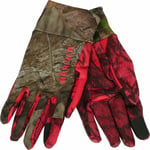 Härkila Moose Hunter 2.0 Fleece Handske MossyOak Break-Up Country/MossyOak Red XL