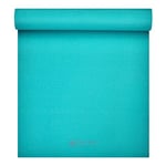 Gaiam Essentials Premium Yoga Mat with Carrier Sling, Teal, 72 InchL x 24 InchW x 1/4 Inch Thick