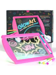 Marvins Magic Glow Art - Neon Effect Drawing Board - Pink