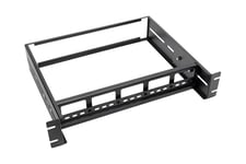 Tripp Lite Adjustable Rack-Mount DIN Rail Kit - Top Hat, Mini Top Hat and G-Style Rails - monteringssats för DIN-skena - 2U