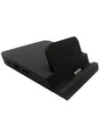 HP docking station + notebook holder