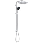 Colonne de douche avec inverseur manuel - Economie d'eau - GROHE Vitalio Comfort 250 - Chromé - 26986001