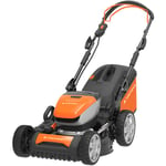 Yardforce - Yard Force Tondeuse à Gazon Sans-Fil Autopropulsée 46cm avec Batterie et Chargeur 40V/4.0Ah - Noir/Orange