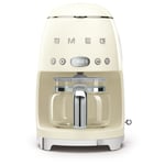 Cafetière filtre années 50 1,4 l crème - Smeg