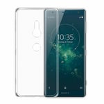 New Transparent Crystal Clear Cover for Sony Xperia XZ2 hard Case of Silicone