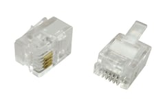 Connecteur RJ11 sachet de 100