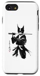 iPhone SE (2020) / 7 / 8 Samurai Cat Vintage Warrior Art Graphic Cat Art Case