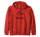 Eat Sleep Pray Repeat Zip Hoodie