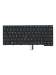 Lenovo Lite-On - Bærbart tastatur - til utskifting - Universal - Svart