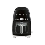 Smeg DCF02BLUK 50's Style Coffee Maker - Black