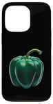 Coque pour iPhone 13 Pro Poivron vert