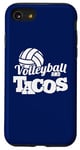 Coque pour iPhone SE (2020) / 7 / 8 Volleyball et Tacos Spike et Salsa Beach Volleyball Vibes