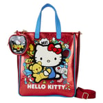 Loungefly Hello Kitty 50th Anniversary tote bag with coin bag