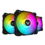 ASUS TUF Gaming TF120 ARGB Fan - Triple Fan Kit with ARGB Controller Boitier PC