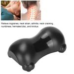 Neck Stretcher Spine Massage Ergonomic Traction Neck Traction Device(Black ) SG5