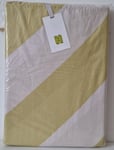 Candy Stripe Cotton Duvet Bedding Set + STORAGE BAG -DOUBLE -200 TC RRP £39 NEW