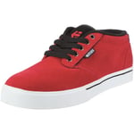 Etnies Jameson 2 Mid 4101000304603 Baskets pour Homme, Pointure 48, Rouge (Rouge/Noir), Rouge, Noir, 48 EU