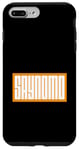 Coque pour iPhone 7 Plus/8 Plus Orange SAYNOMO (Say No More) Orange Color Graphic