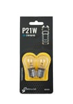 Ampoule P21W monofil 12V (lot de 2) - Réf. 831