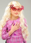 Kids Luna Lovegood Style Fancy Dress Fantasy Accessory Kit with Wig & Glasses