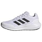 adidas RunFalcon 3 Lace Shoes Sneaker, FTWR White/Core Black/FTWR White, 29 EU