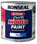 Ronseal AMPWS25L Anti Mould Paint White Silk 2.5 Litre