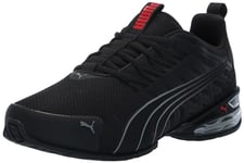 PUMA Homme Voltaic Evo Basket, Ardoise Noire Stormy pour Tous Les Temps Rouge, 46 EU