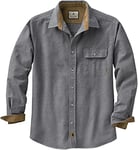 Legendary Whitetails Buck Camp Chemise boutonnée en Flanelle pour Homme (Lot de 1)