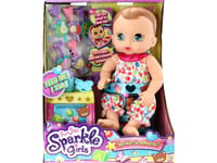 Sparkle Girlz Talande Baby Sweethearts Med Matningsset, Lettisk, 10078_Sv