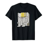 Floppy Disc Driver Computer Nerd Cute Floppy Disk T-Shirt