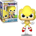 Jerryshopping Funko 65259 ! Jeux : Sonic The Hedgehog - Super Sonic First Apparence (Convention D'été 2022 Glow In The Dark Exclusive) #877, Gris, Taille Unique