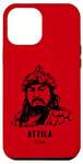 Coque pour iPhone 12 Pro Max Attila Hun Europe Barbare Empire Guerrier Ostrogoth Bulgars