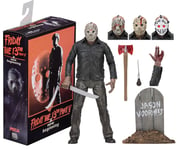 NECA Friday The 13th Part V Jason Voorhees 7" Action Figure Model Scenes Toys