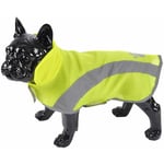 Cape de pluie pour chien réfléchissante, 35 cm, jaune