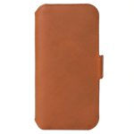 Krusell Leather PhoneWallet til Samsung Galaxy S22 Plus 5G - Cognac