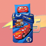 Disney Cars Lightning McQueen & Mater Single Duvet Cover Set Bedding Set