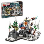 LEGO Marvel Avengers Rassemblement : L’ère d’Ultron - Kit de Maquette pour Enfants - Set de Super-héros pour avec 8 Minifigurines Dont Thor - Hulk et Iron Man - Jouet pour Garçons et Filles 76291