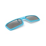 New 2 Pairs of Clip On 3D Glasses Blue Polorised For LG Tv Cinema RealD